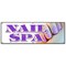 Signmission NAIL SPA BANNER SIGN manicure pedicure gel acrylic designs walk in B-72 Nail Spa - alternate 1
